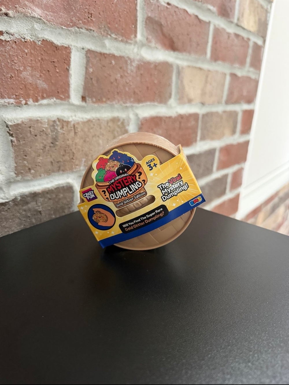 Five Below Mystery Dumpling- Gold Glitter Edition